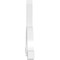 Ekena Millwork Ericson Architectural Grade PVC Gable Bracket, 84"W x 56"H x 6"D x 6"F, 16/12 Pitch GBP084X56X0606ERI00 - alternate 4
